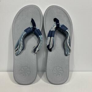 Nike Men’s Blue Ecohaueh Flip Flops Thong Sandal / Size-13 Amazon.com | Nike Marina Men main image 4